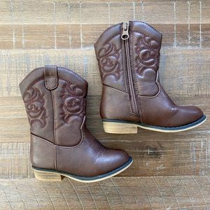 Cat & Jack Zipper Western Boot